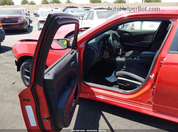 2C3CDXCT6KH597920 2019 DODGE CHARGER Red Սալոնի դիմացի տեսք