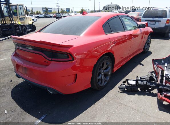 2C3CDXCT6KH597920 2019 DODGE CHARGER Red Հետևի աջ