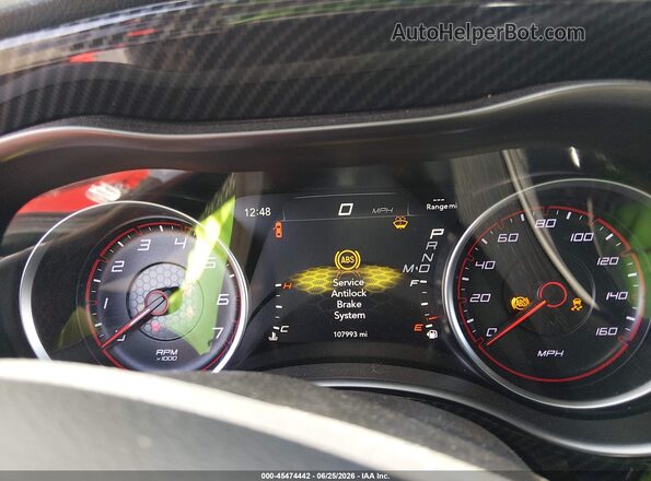2C3CDXCT6KH597920 2019 DODGE CHARGER Red Հետևի նստատեղերի տեսք