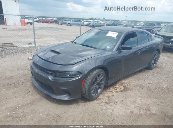 2C3CDXCT6PH684885 2023 DODGE CHARGER Серый Передняя левая четверть