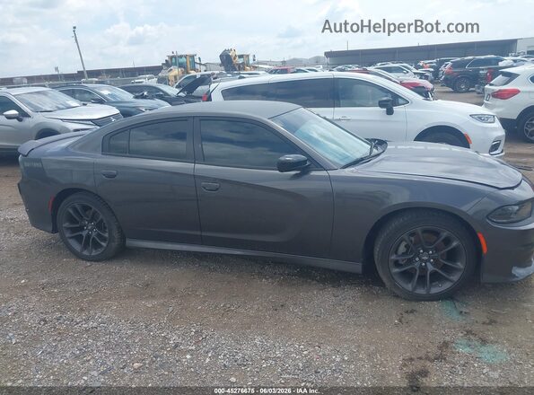 2C3CDXCT6PH684885 2023 DODGE CHARGER Серый Панорамный вид салона 360°