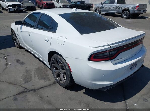2C3CDXCT7JH176979 2018 DODGE CHARGER White Հետևի ձախ