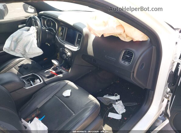 2C3CDXCT7JH176979 2018 DODGE CHARGER White Սալոնի դիմացի տեսք