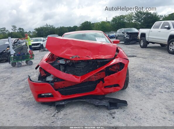 2C3CDXCT7JH200486 2018 DODGE CHARGER Red Вид щитка приладів