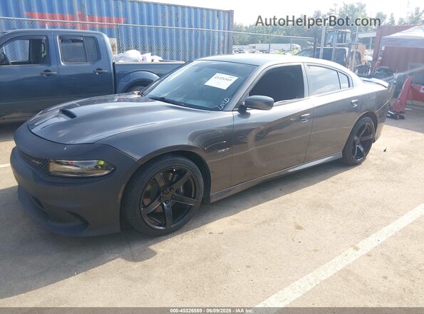 2C3CDXCT7KH508081 2019 DODGE CHARGER Gray Vista frontal
