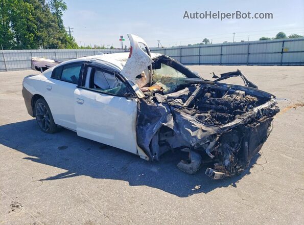 2C3CDXCT7LH150126 2020 DODGE CHARGER White წინა მარჯვენა