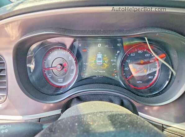 2C3CDXCT7LH184146 2020 DODGE CHARGER Green Vista del cuadro de instrumentos