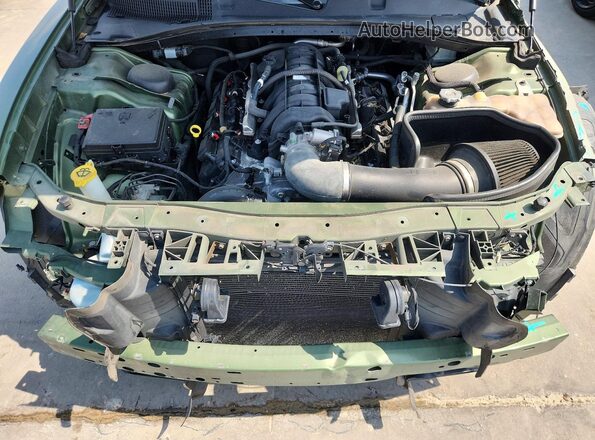 2C3CDXCT7LH184146 2020 DODGE CHARGER Green Vista interior trasera