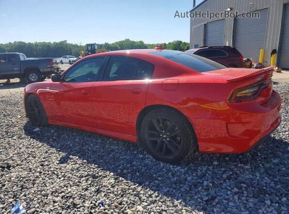 2C3CDXCT7MH684583 2021 DODGE CHARGER Red Tył lewy