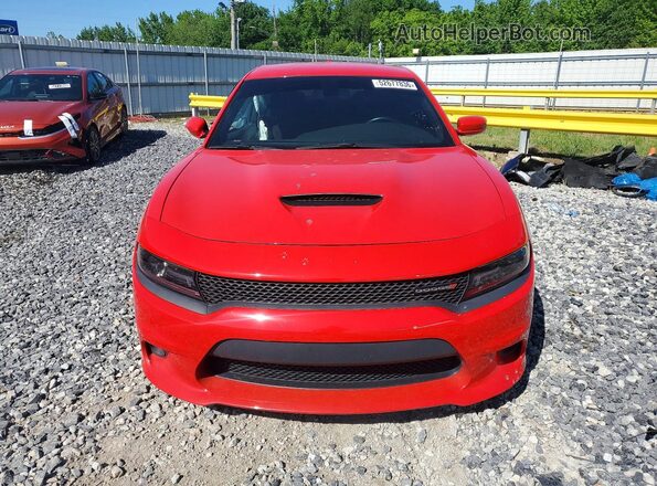 2C3CDXCT7MH684583 2021 DODGE CHARGER Red Widok z przodu