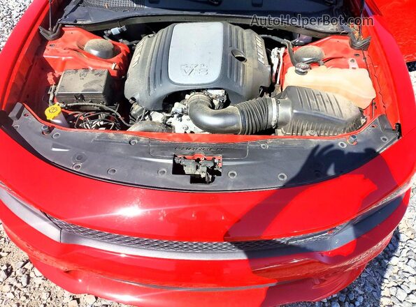 2C3CDXCT7MH684583 2021 DODGE CHARGER Red Widok wnętrza z tyłu