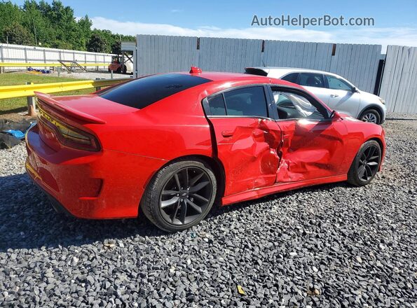 2C3CDXCT7MH684583 2021 DODGE CHARGER Red Tył prawy