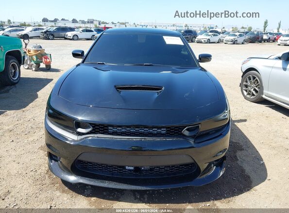2C3CDXCT7NH170038 2022 DODGE CHARGER Черный Вид задней части салона