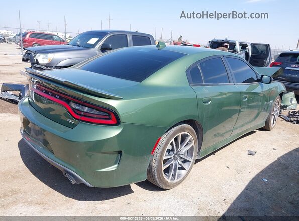 2C3CDXCT7PH604509 2023 DODGE CHARGER Green Rear right