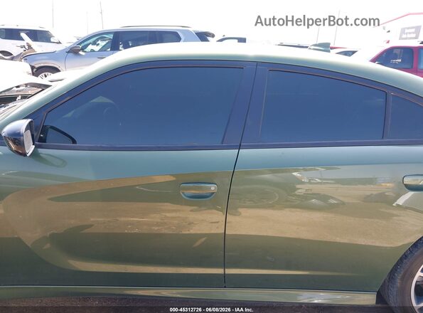 2C3CDXCT7PH604509 2023 DODGE CHARGER Green 