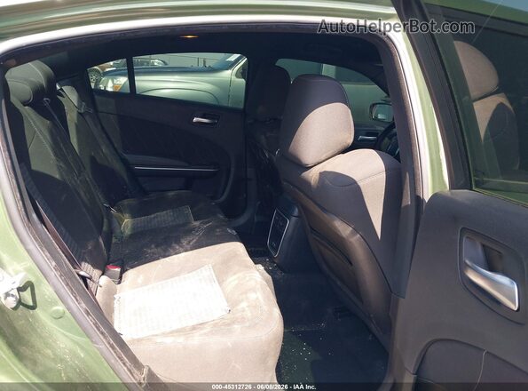 2C3CDXCT7PH604509 2023 DODGE CHARGER Green VIN sticker view