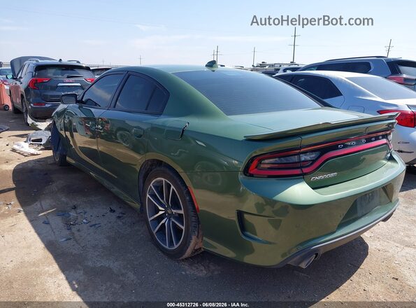 2C3CDXCT7PH604509 2023 DODGE CHARGER Green Rear left
