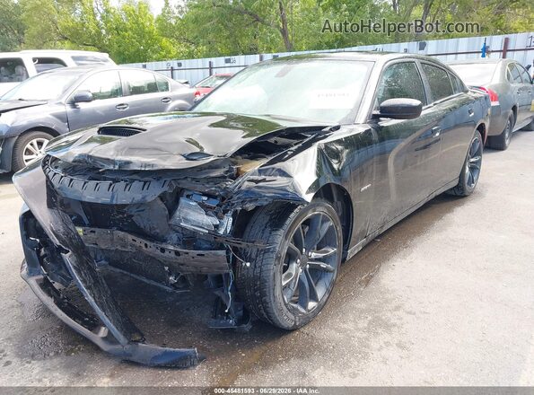 2C3CDXCT8GH146589 2016 DODGE CHARGER Black Widok z przodu
