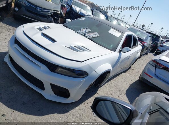 2C3CDXCT8HH572106 2017 DODGE CHARGER White Przód lewy