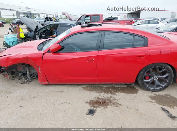 2C3CDXCT8KH539212 2019 DODGE CHARGER Red Vista interior de 360 grados