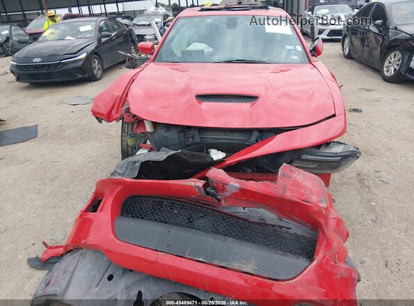 2C3CDXCT8KH539212 2019 DODGE CHARGER Red Vista del cuadro de instrumentos