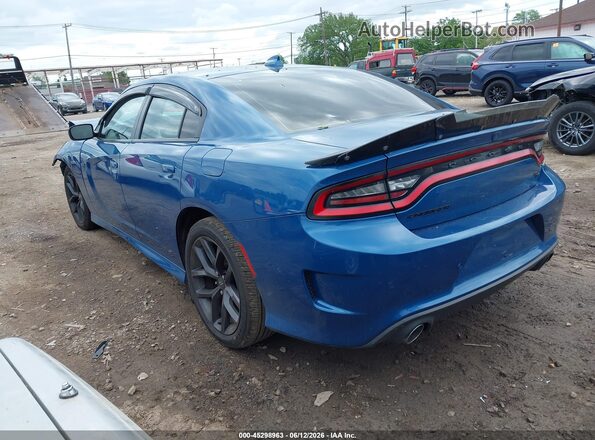 2C3CDXCT8LH153701 2020 DODGE CHARGER Light Blue უკანა მარცხენა