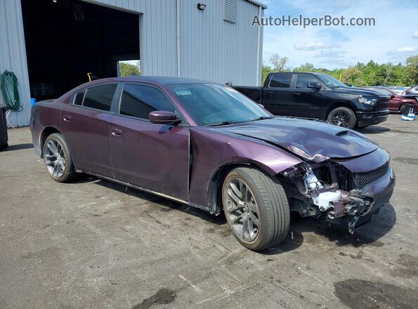 2C3CDXCT8MH572021 2021 DODGE CHARGER Purple Front right