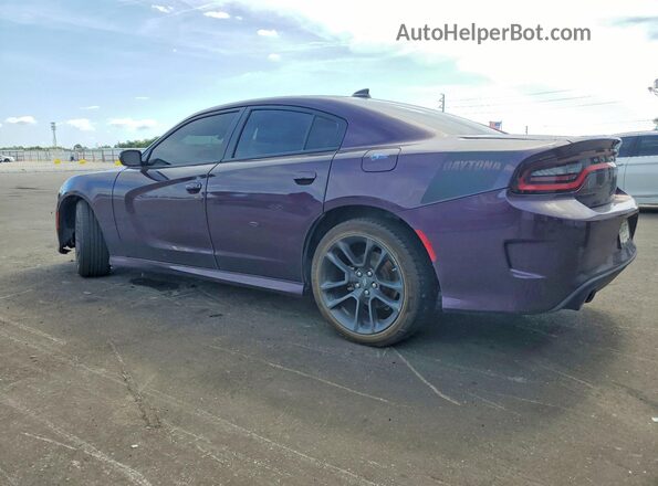2C3CDXCT8MH572021 2021 DODGE CHARGER Purple Rear left