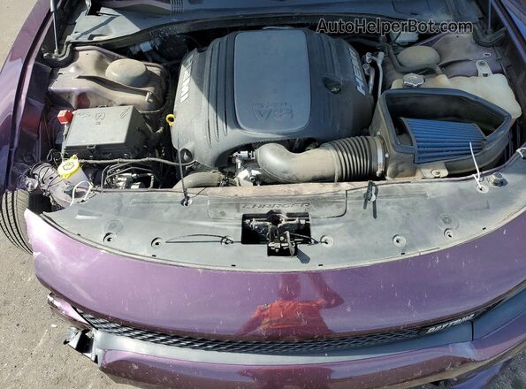 2C3CDXCT8MH572021 2021 DODGE CHARGER Purple Rear interior view