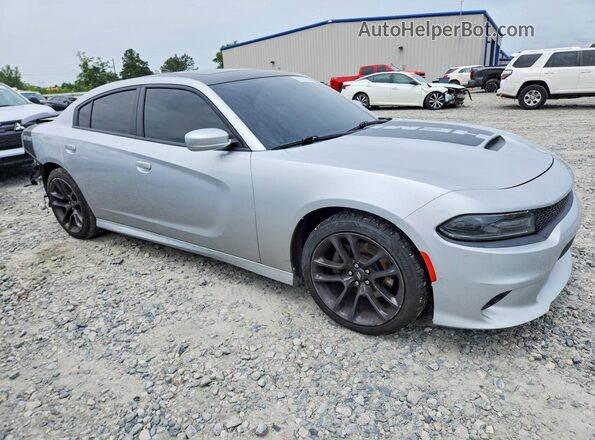 2C3CDXCT8MH636705 2021 DODGE CHARGER Silver Передня права чверть