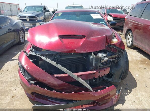 2C3CDXCT8NH261822 2022 DODGE CHARGER Maroon Vista frontal