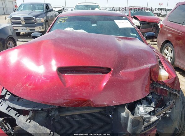 2C3CDXCT8NH261822 2022 DODGE CHARGER Maroon Vista trasera