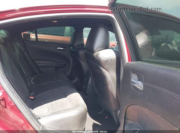 2C3CDXCT8NH261822 2022 DODGE CHARGER Maroon Vista de la etiqueta del VIN