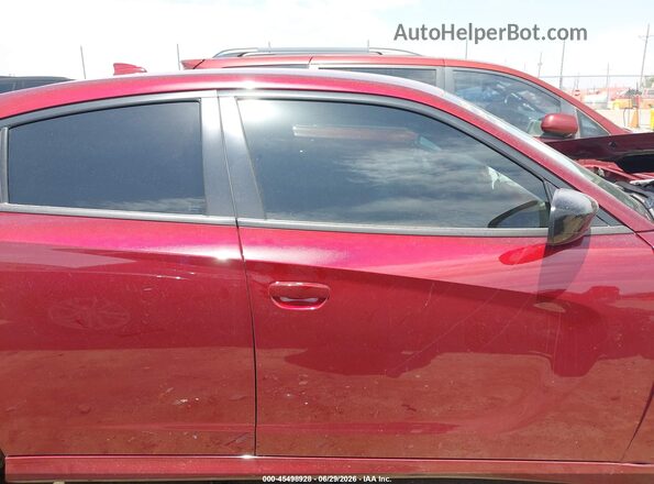 2C3CDXCT8NH261822 2022 DODGE CHARGER Maroon Vista interior de 360 grados