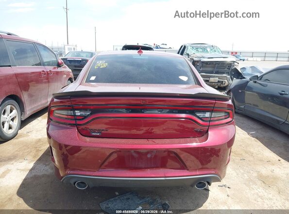 2C3CDXCT8NH261822 2022 DODGE CHARGER Maroon 
