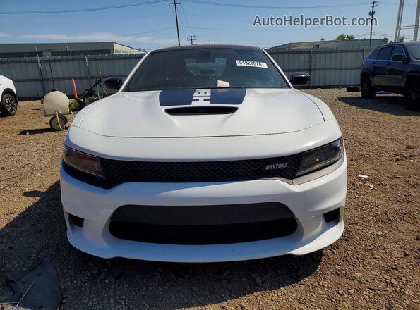 2C3CDXCT8PH631668 2023 DODGE CHARGER Белый Вид спереди