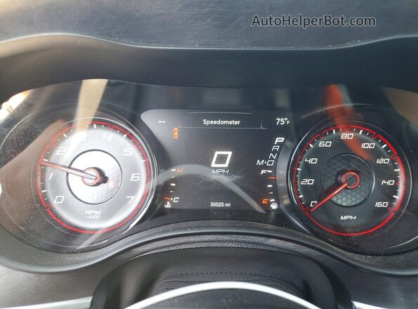 2C3CDXCT8PH631668 2023 DODGE CHARGER Белый Вид щитка приборов