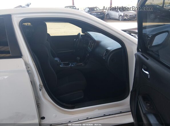2C3CDXCT8PH708734 2023 DODGE CHARGER White Вид салону спереду