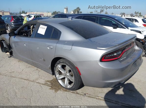 2C3CDXCT9HH524405 2017 DODGE CHARGER Silver Tył lewy