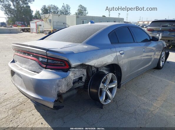2C3CDXCT9HH524405 2017 DODGE CHARGER Silver Tył prawy