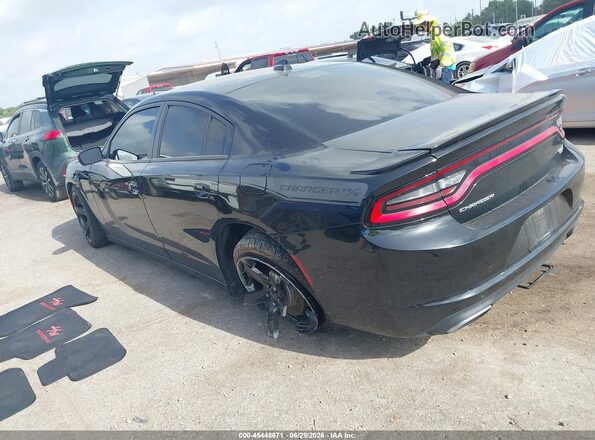 2C3CDXCT9HH528275 2017 DODGE CHARGER Black Tył lewy