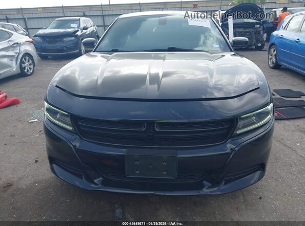 2C3CDXCT9HH528275 2017 DODGE CHARGER Black Widok deski rozdzielczej