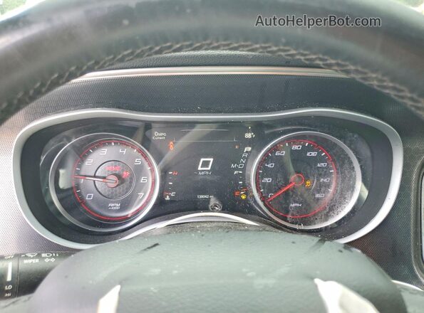 2C3CDXCT9JH205821 2018 DODGE CHARGER Белый Вид щитка приборов