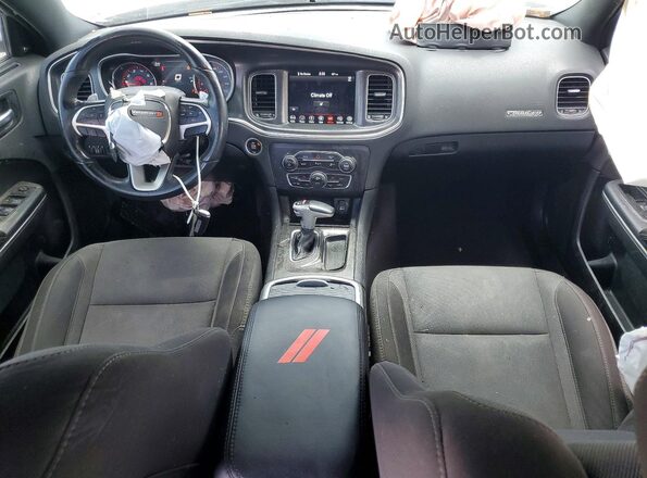 2C3CDXCT9JH205821 2018 DODGE CHARGER Белый Вид панели приборов