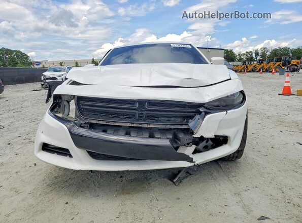 2C3CDXCT9JH205821 2018 DODGE CHARGER Белый Вид спереди