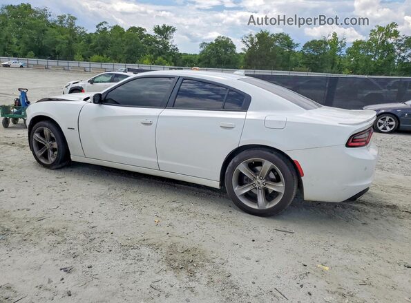 2C3CDXCT9JH205821 2018 DODGE CHARGER Белый Задняя левая четверть