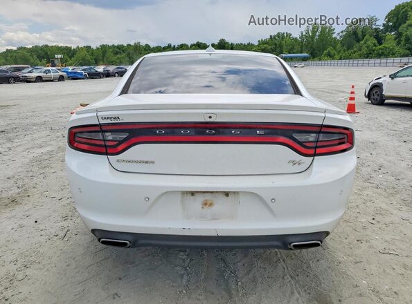 2C3CDXCT9JH205821 2018 DODGE CHARGER Белый Вид сзади
