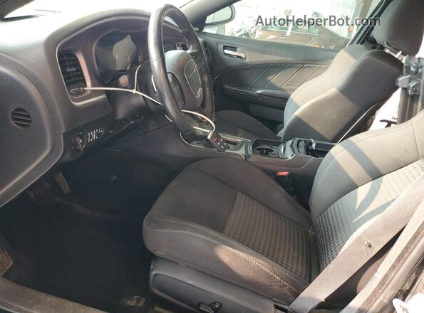 2C3CDXCT9KH607971 2019 DODGE CHARGER Black Vista interior delantera
