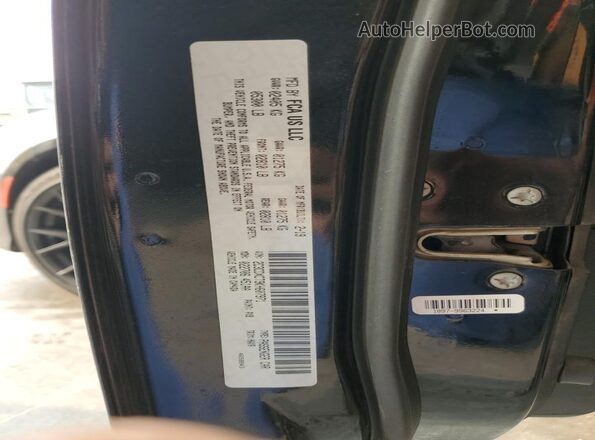 2C3CDXCT9KH607971 2019 DODGE CHARGER Black Vista del compartimento del motor