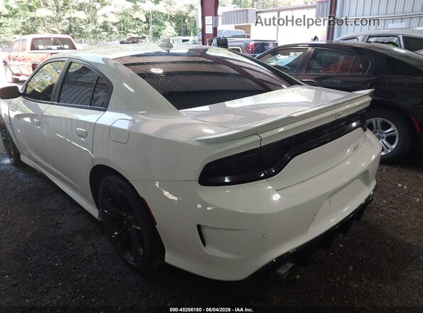 2C3CDXCT9NH259240 2022 DODGE CHARGER White Tył lewy